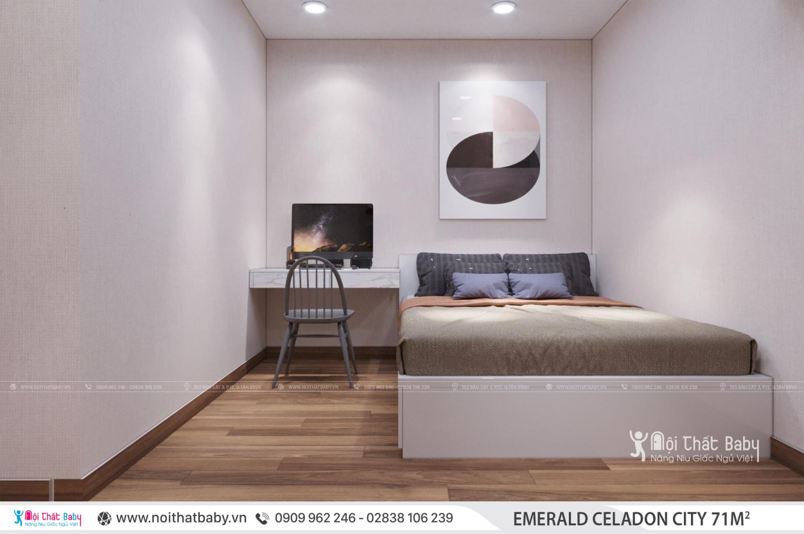 Tổng hợp các mẫu thiết kế nội thất Chung cư Emerald Celadon City